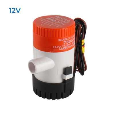 Fenékszivattyú MANUÁLIS 47l/perc 12V SEAFLO 01