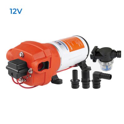 Önfelszívó nyomáskapcsolós membránszivattyú 17 l/perc 12V SEAFLO 41 Long