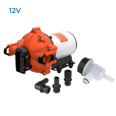 Önfelszívó nyomáskapcsolós membránszivattyú 18,9 l/perc 12V SEAFLO 52A