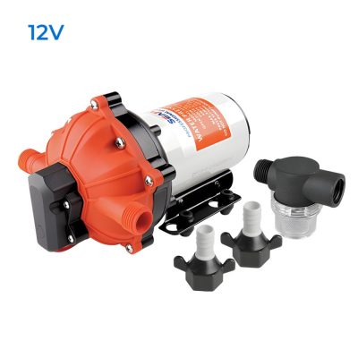 Önfelszívó nyomáskapcsolós membránszivattyú 18,9 l/perc 12V SEAFLO 55