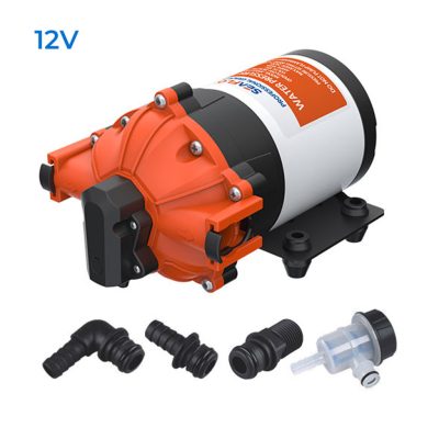 Önfelszívó nyomáskapcsolós membránszivattyú 26,5 l/perc 12V SEAFLO 53