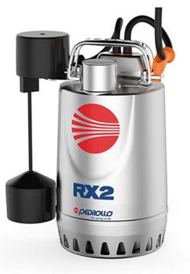 PEDROLLO RXm 4/40-GM Rozsdamentes merülőszivattyú úszókapcsolóval