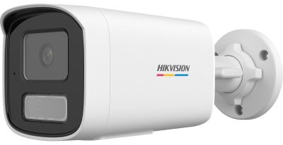 Hikvision DS-2CD1T47G3H-LIU (2.8mm) 4 MP fix ColorVu IP csőkamera, IR/láthatófény, beépített mikrofon