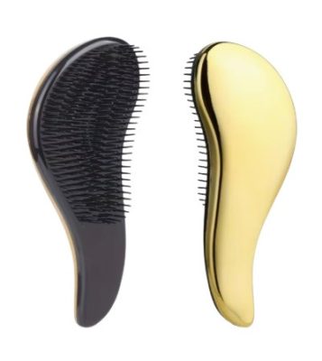 Hair Power hullámos bontókefe, arany metál