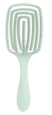 Hair Power Straw bontókefe, pasztel zöld