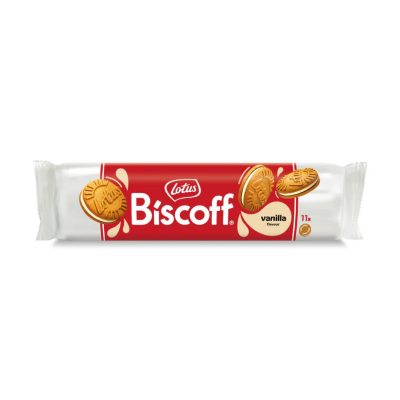 Lotus Biscoff keksz vanília krémmel 300g
