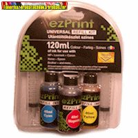 Ezprint Univerzális töltőszett Color 120ml 