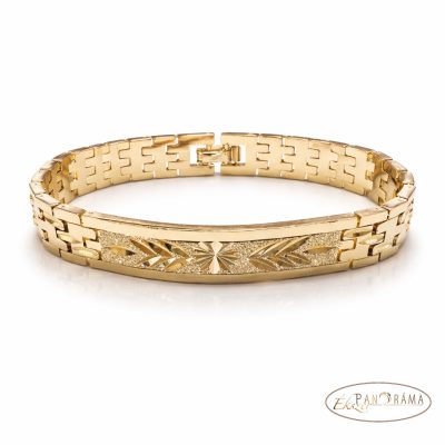 18K Gold Filled, antiallergén karkötő - Melissza