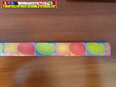 Krepp papír 50x200 cm - LÉGGÖMB -