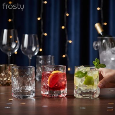 Frosty whiskys - vizes pohár 250 ml, 6 db-os csomag