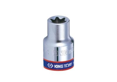 KING TONY Dugókulcs, 1/4", TORX-E, E 7