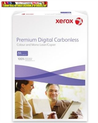 Xerox digitálisan nyomtatható önátírós papír A/4 4 példányos 500db(125garnitura)/cs 99111