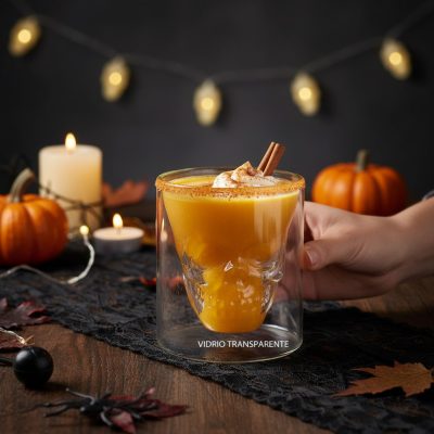 Calavera koponya mintás koktélos pohár 240 ml, 6 db-os csomag