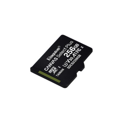 Kingston SDCS3/256GBSP 256GB microSD memóriakártya, UHS-I Speed Class, U1, V10