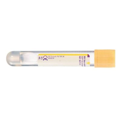 Vacutainer cső sárga 8,5 ml
