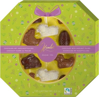 Hamlet Húsvéti Figura Praliné Válogatás 195g