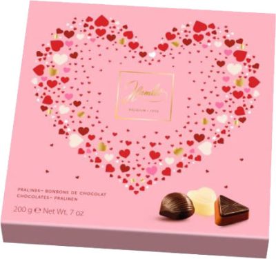 Hamlet Mogyorós Praliné Válogatás Rózsaszín 200g