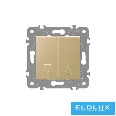 ELDGROUND Redőnykapcsoló Arany