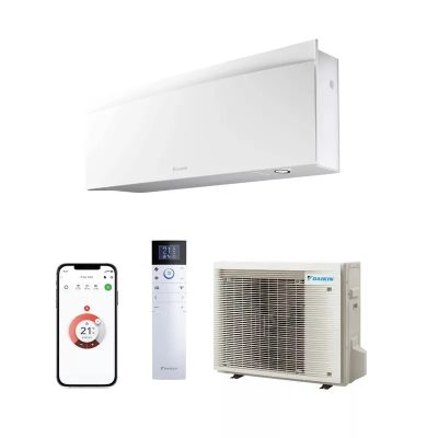 Daikin Emura White FTXJ25AW9RXJ25A oldalfali split klíma szett 2,5 kW, fehér