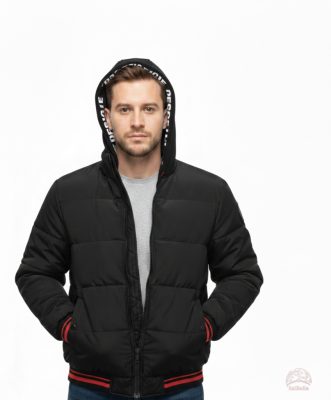 Férfi téli bomber dzseki