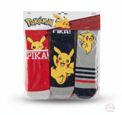 Pikachu zokni csomag 