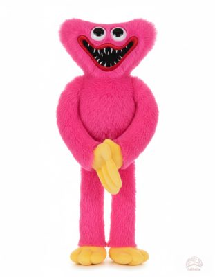 Huggy Wuggy Prémium Plüssfigura – 35 cm, rózsaszín