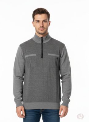 FREE SOUL "Mason" – Prémium Olasz Tervezésű Gyapjú Pulóver