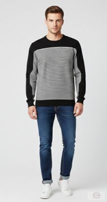 FREE SOUL "Mason" – Prémium Olasz Tervezésű Gyapjú Pulóver