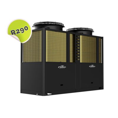 Fisher R290 Levegő-víz monoblokk kereskedelmi hőszivattyú 78kW - FHF-MBWHS-560HE4-3F