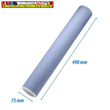 Karton henger, O 73 mm x 49 cm (okmánytartó henger)