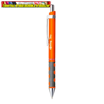 ROTRING Golyóstoll M 0,5 NEON NARANCS TEST (KÉK TINTA)