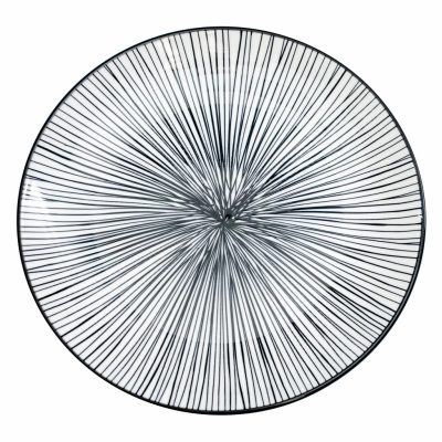 Lapostányér 20 cm zebra WILD - VERLO, 12 darab/csomag