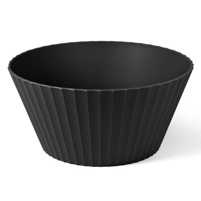 NETTUNO tál 25 cm, fekete / BLIM PLUS