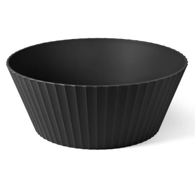 NETTUNO tál 30 cm, fekete / BLIM PLUS