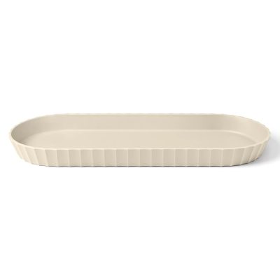 Ovális tálca 37,5 × 15 cm, bézs – MINERVA BLIM PLUS