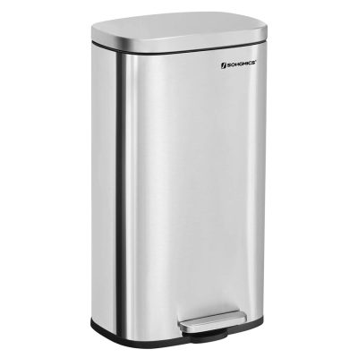 Konyhai pedálos szemetes műanyag belső vödörrel 30 l