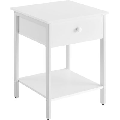 Éjjeliszekrény 40 x 40 x 55 cm, matt fehér