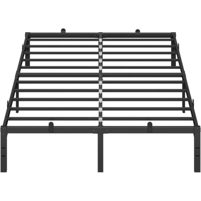 Ágykeret 140×190 cm, matt fekete