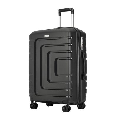 Bontour Charm Fekete M feladott 20kg bőrönd