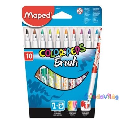 Filc készlet 10db-os MAPED "Color Peps Brush" kimosható