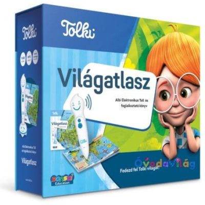 Tolki szett: Világatlasz interaktív okosjáték