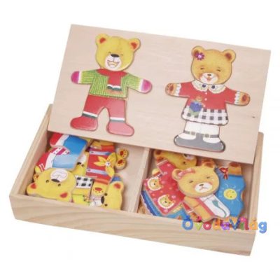 Öltöztető macik 2 db-os