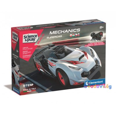 Tudomány és játék - Mechanikus versenyautó - Clementoni