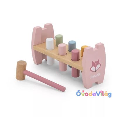 Dühöngő rókás (pasztell rózsaszín színben) - PolarB