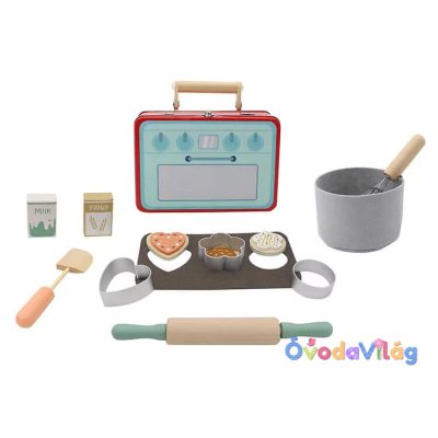 Süteményes készlet fémdobozban