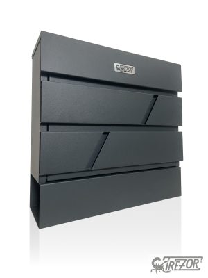 Trezor Postaláda Fence Design IV. Antracit