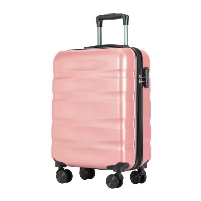 Bontour Wave S Rosegold Ryanair 55x40x20 bőrönd, kabinbőrönd