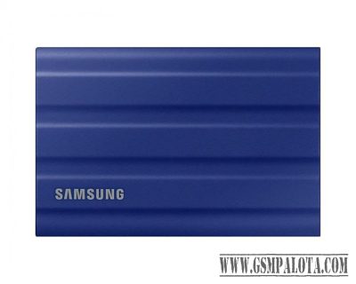 Samsung T7 Shield hordozható SSD,2TB,USB 3.2,Kék