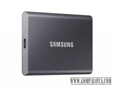 Samsung T7 hordozható SSD, 2TB, USB 3.2,Szürke