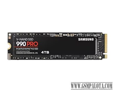 Samsung 990 PRO, PCIe 4.0, NVMe 2.0, 4TB, 2400 TBW